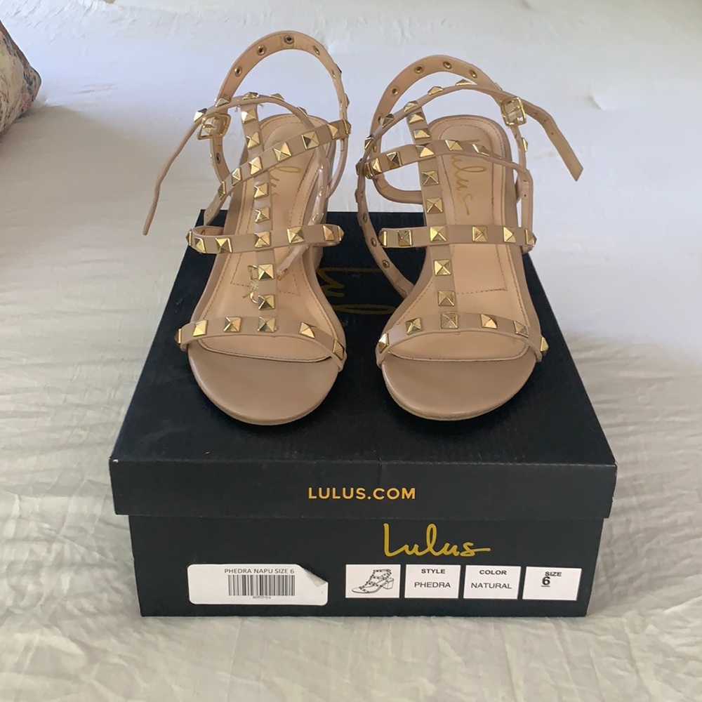 Lulus Phedra Napa Heels